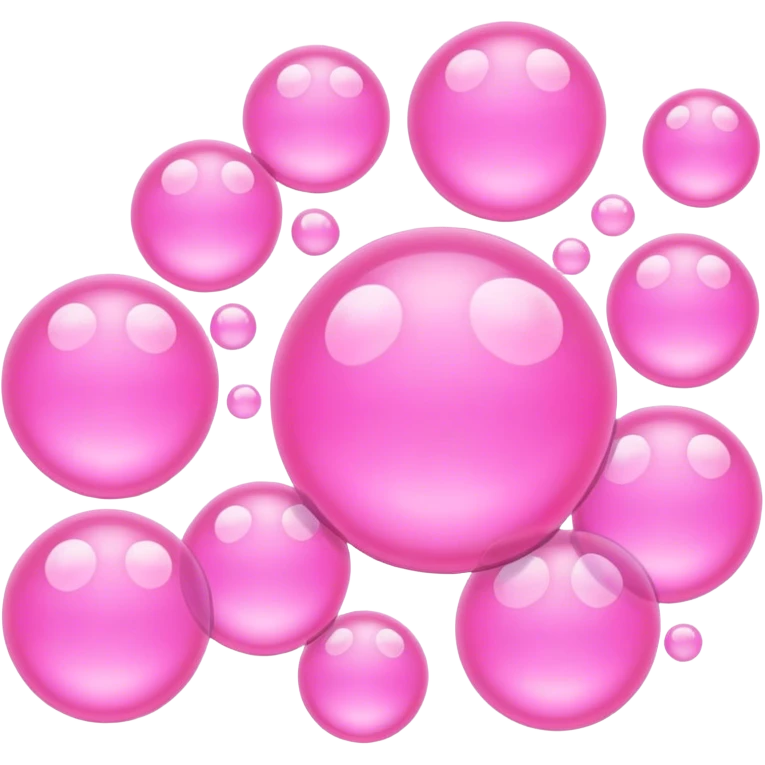 🫧, pink emoji