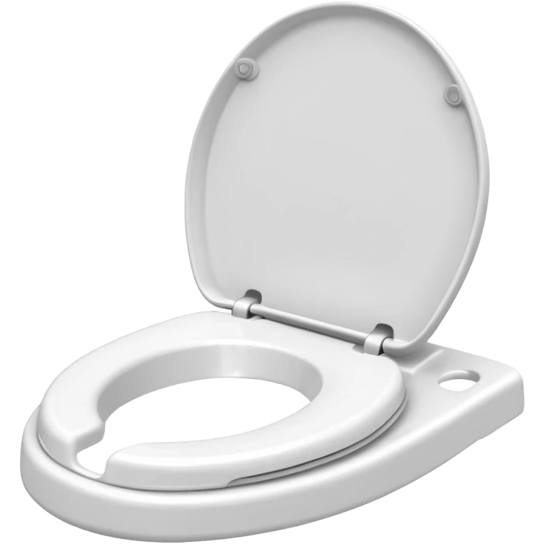 Baby toilet seat without a lid  emoji
