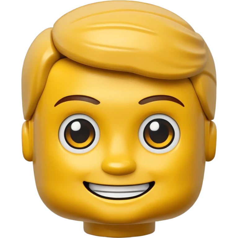 Lego boy head emoji