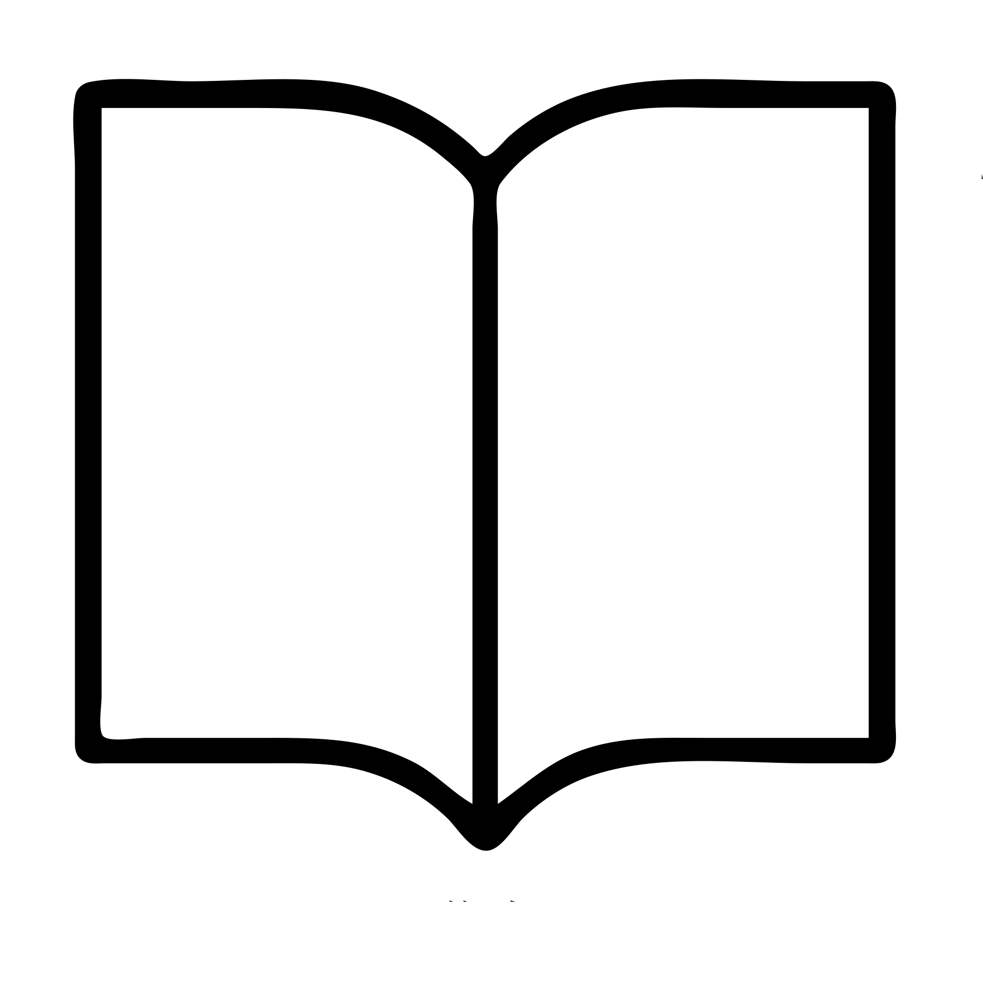 open book with blue cover outlined icon emoji