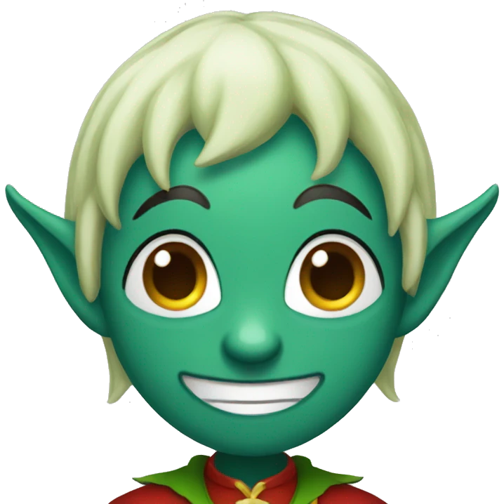 devilish elf emoji
