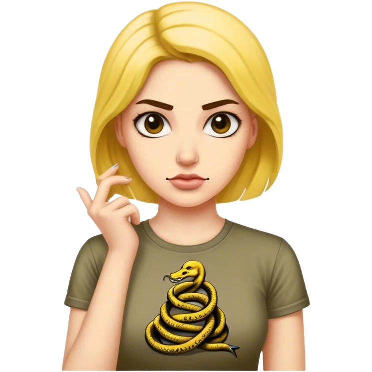 libertarian woman shirt dont tread on me emoji