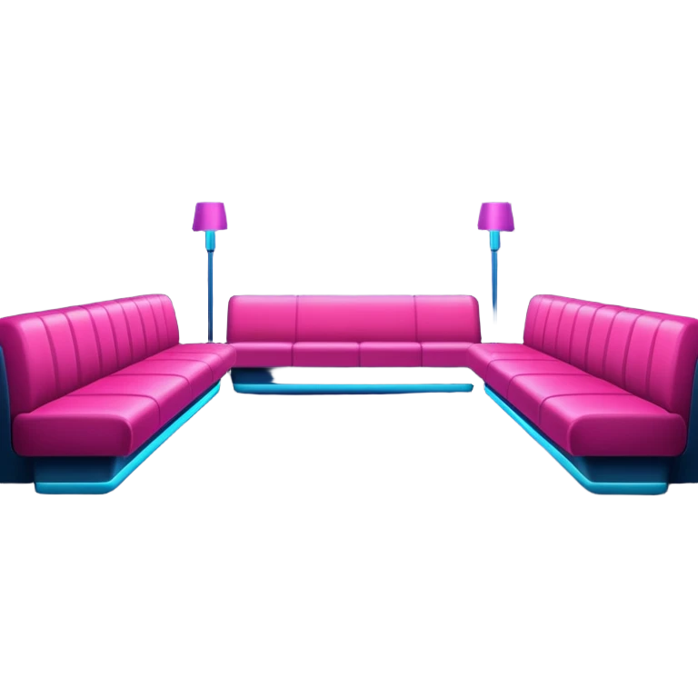 nightclub wtihout people emoji