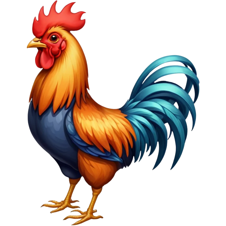 Cock emoji