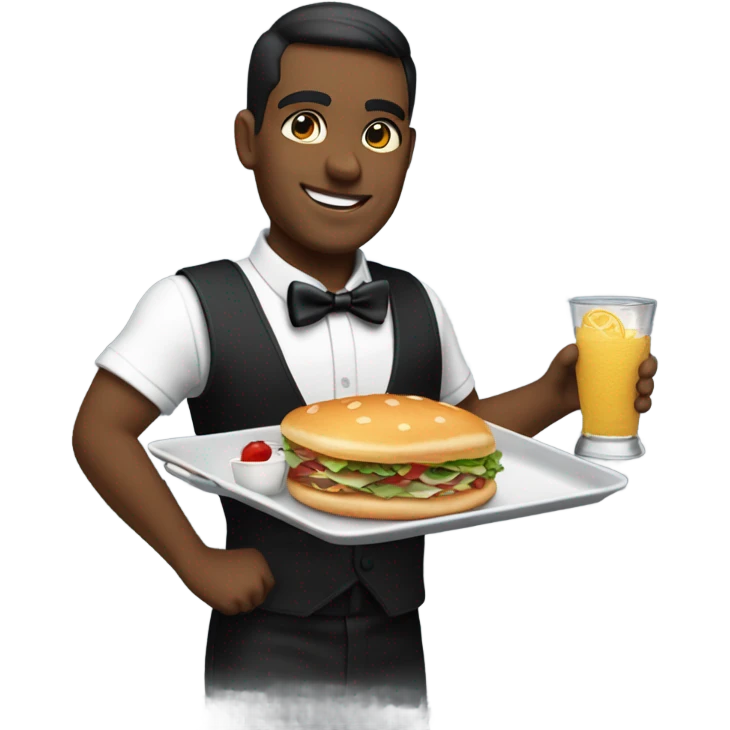 waiter emoji