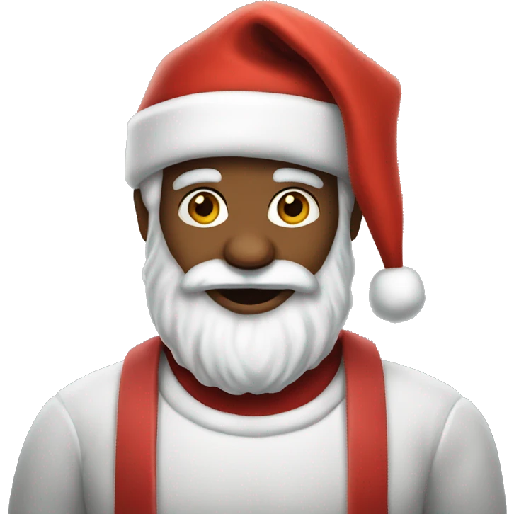 santa clause realistic emoji