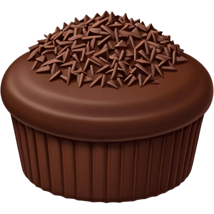 Brigadeiro cake emoji