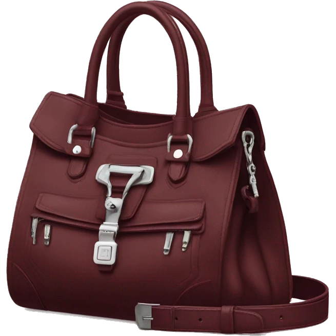 Bordo bag Balenciaga Rodeo Style emoji