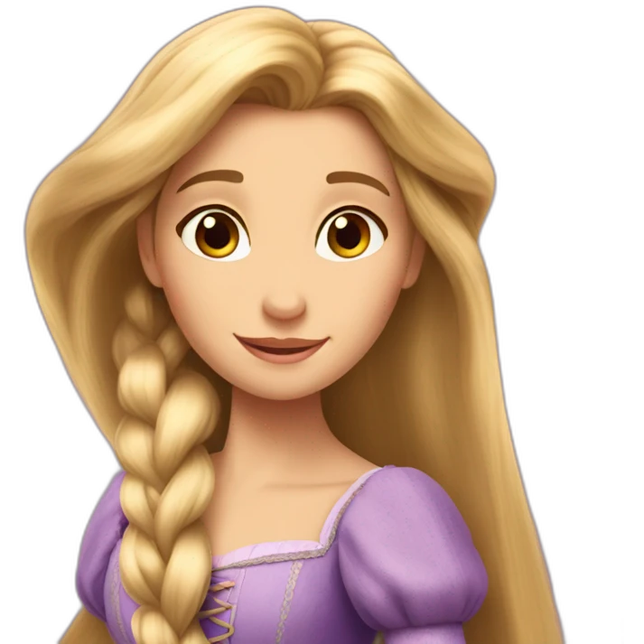 Rapunzel emoji