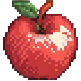 red apple emoji