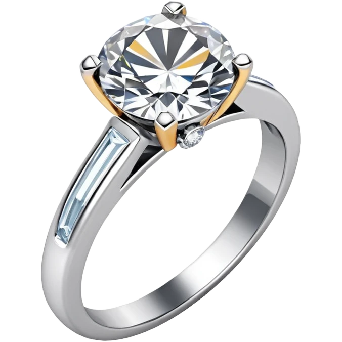 white jewelry ring emoji