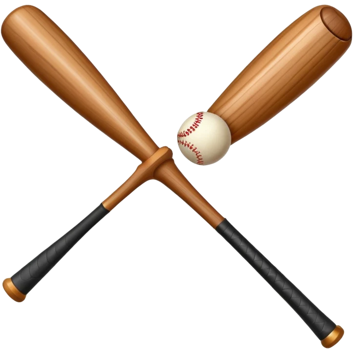 wood with a bat emoji