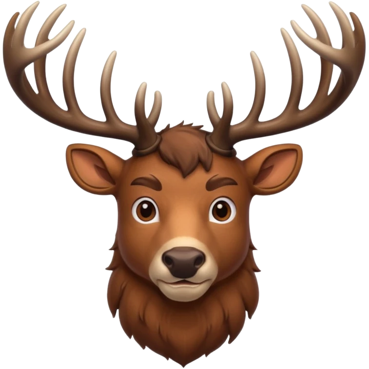 A buff buck  emoji