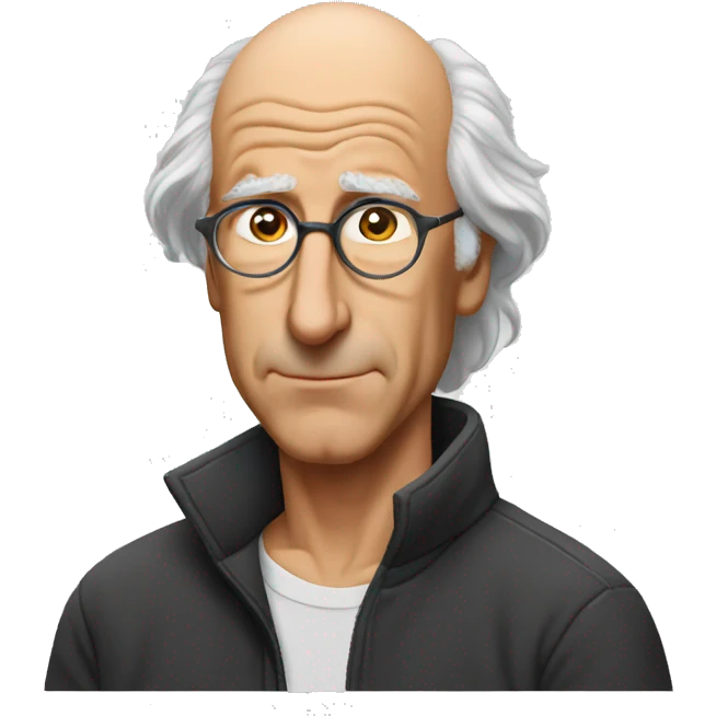 Shrugging shoulders Larry David emoji