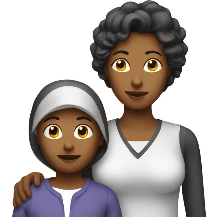 Mother and son emoji