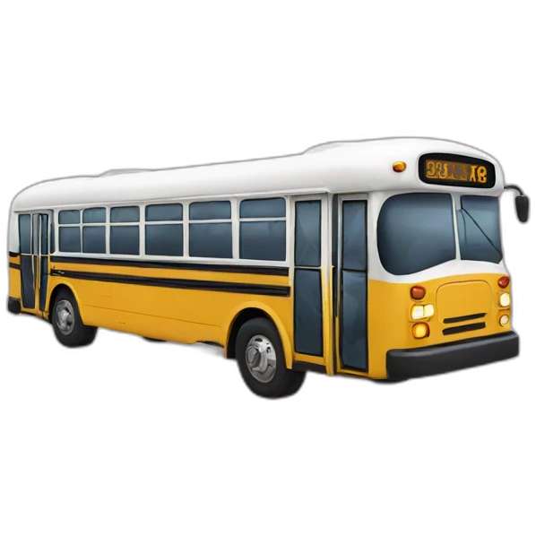 Bus  emoji