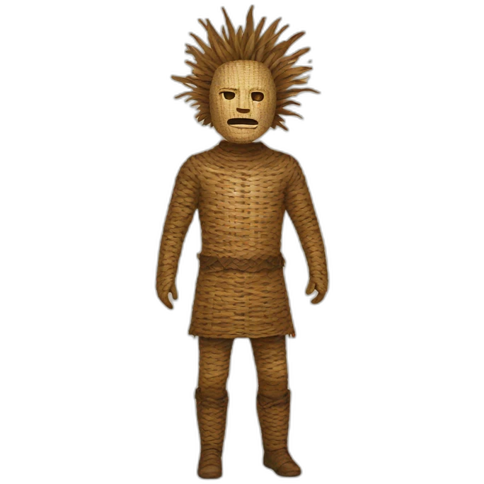 The wicker man emoji