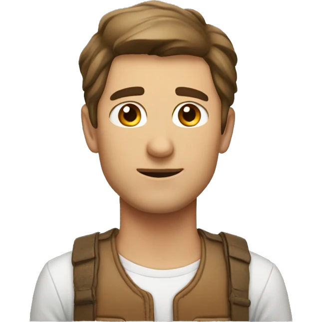 Коричневый пудель emoji