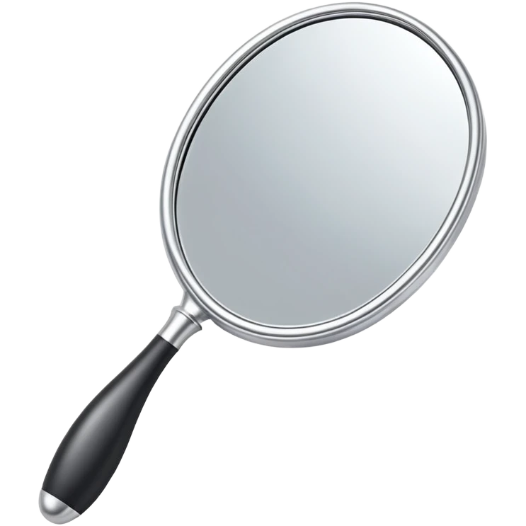 a handheld mirror emoji