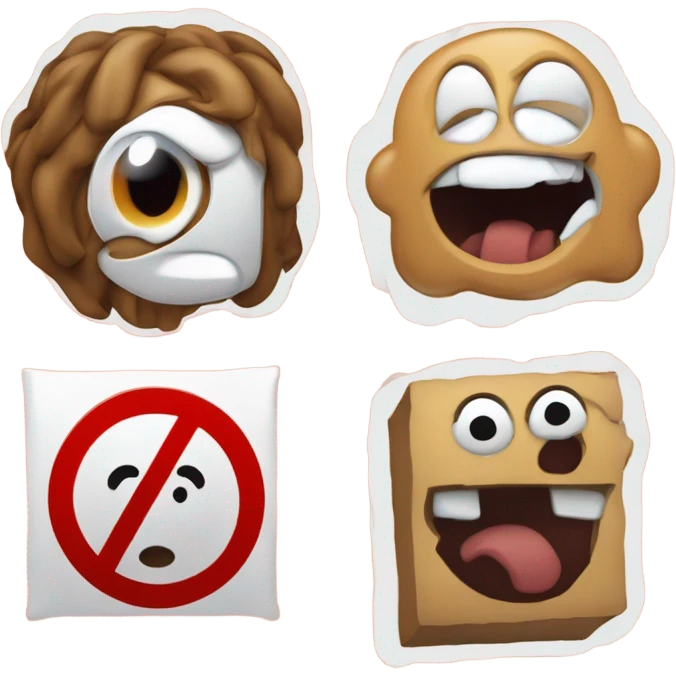 Sign prohibiting boredom.
 emoji