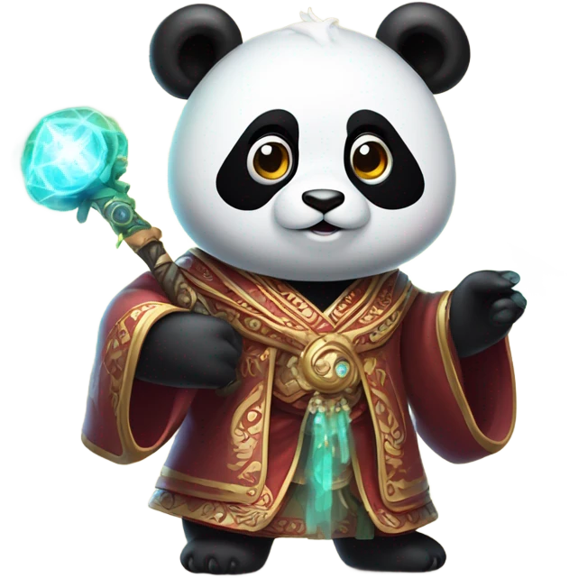 Panda master of the mystic arts emoji