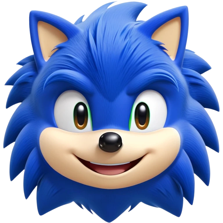 Sonic the hedgehog chilling emoji