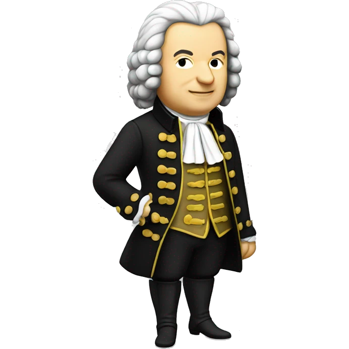 johann sebastian bach standing emoji