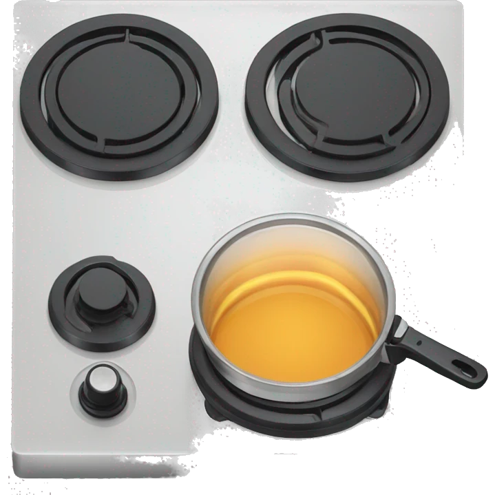 glass stovetop electric ring emoji