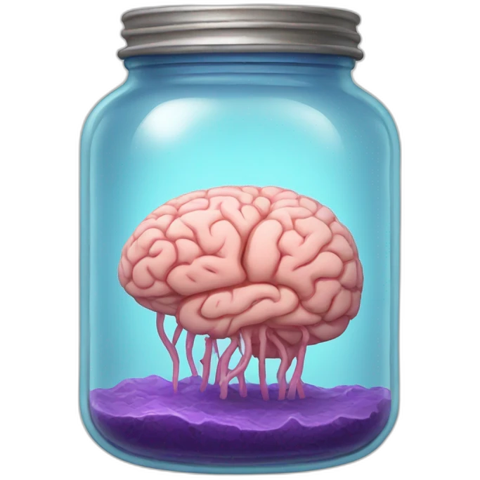brain in a jar emoji