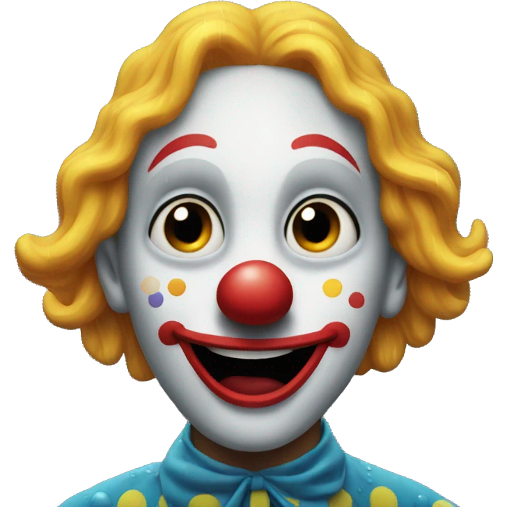 clown in the rain  emoji