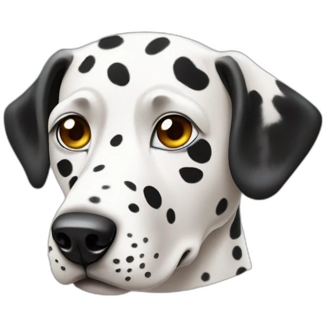 Dalmatian cheese emoji