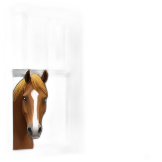 Horse-in-window emoji