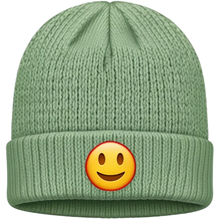 Supreme Beanie in Sage Green emoji