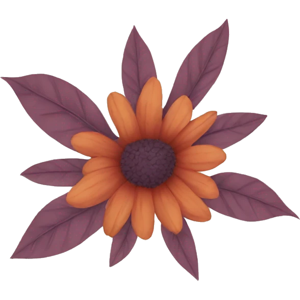 Autumn flowers emoji