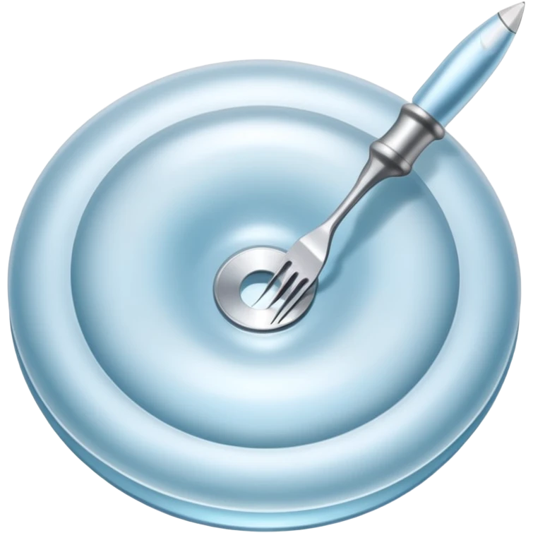 silicone breast implant with scalpel emoji