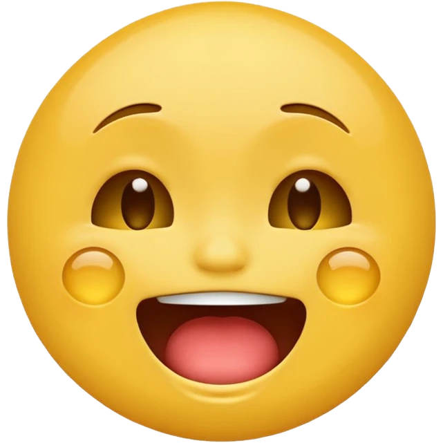 laughing but crying yellow circle face emoji  emoji