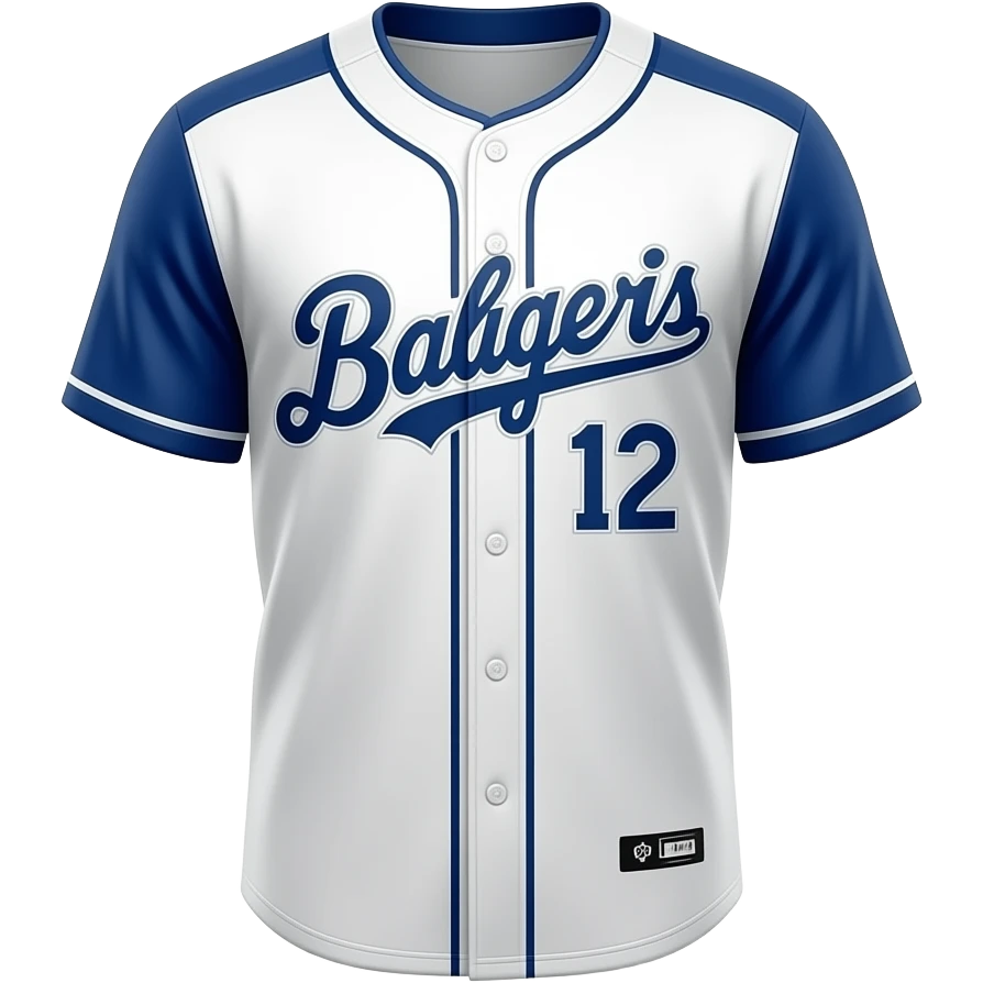 baseball style jersey shirt emoji