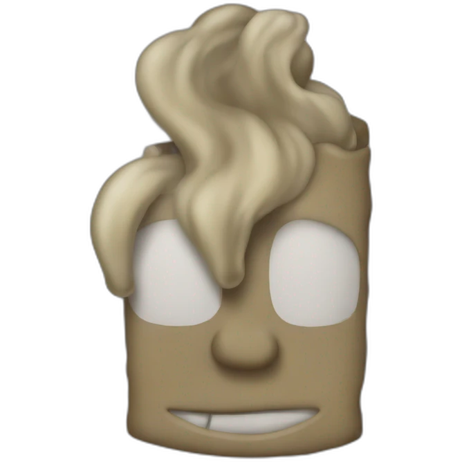 Joint avec de la fumée emoji