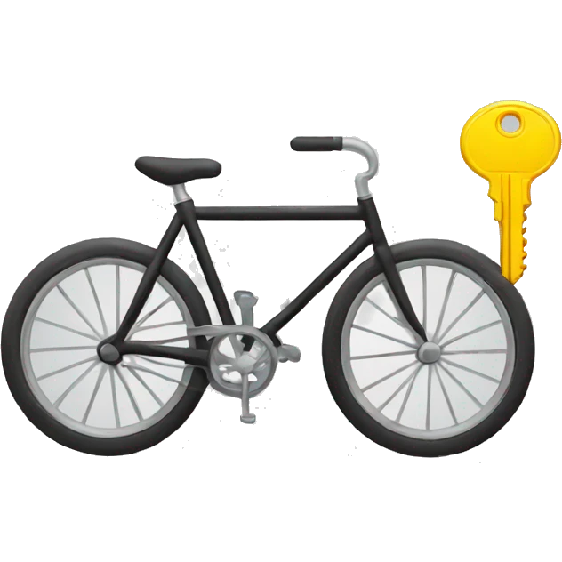 Bike keys emoji