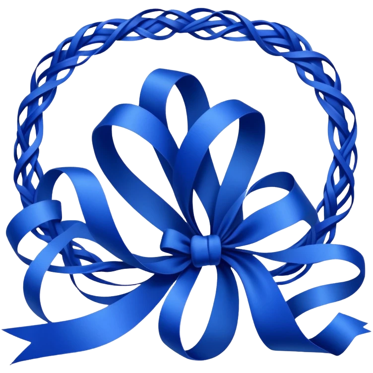 Royal Blue Aesthetic Scenery Deco emoji