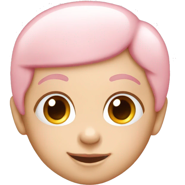 Baby pink heart iphone emoji