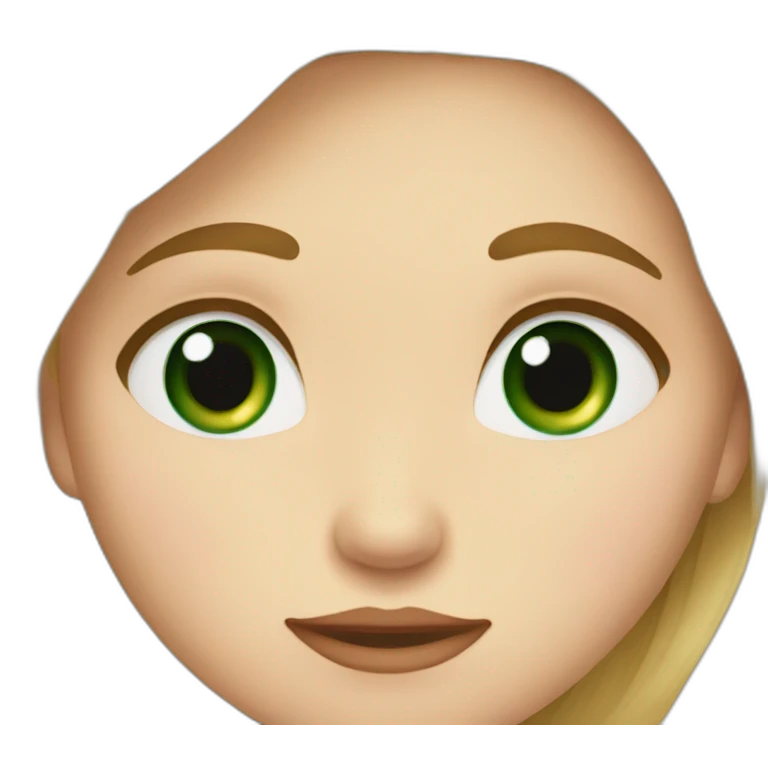 Blonde Girl with Blue Eyes, kissing a Brown Hair Boy with Green Eyes emoji