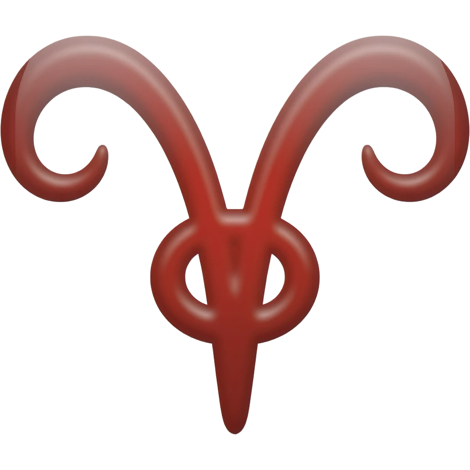 Aries Red emoji