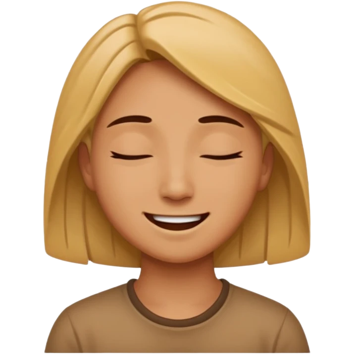 Happy and emotional which is like indescribable emoji