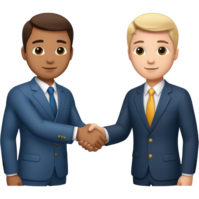business handshake emoji
