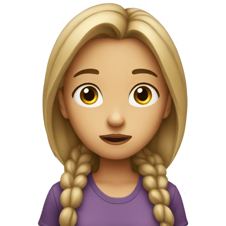 confused girl emoji