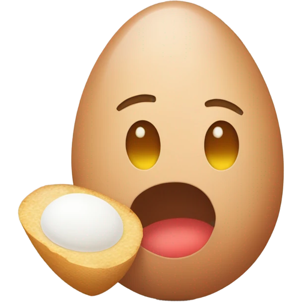 docena de huevos color rojo emoji