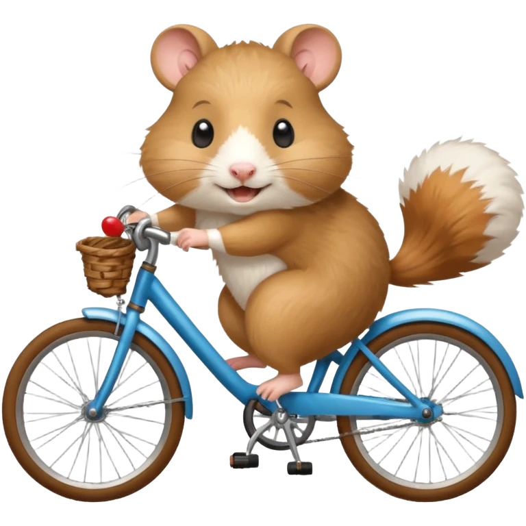 hamster cyclist emoji