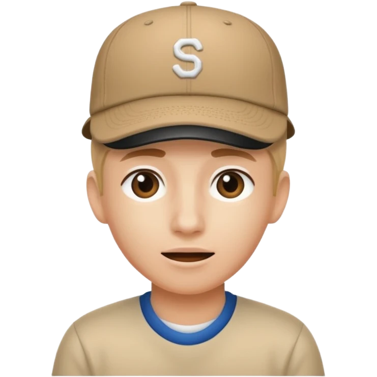 upside down cap emoji