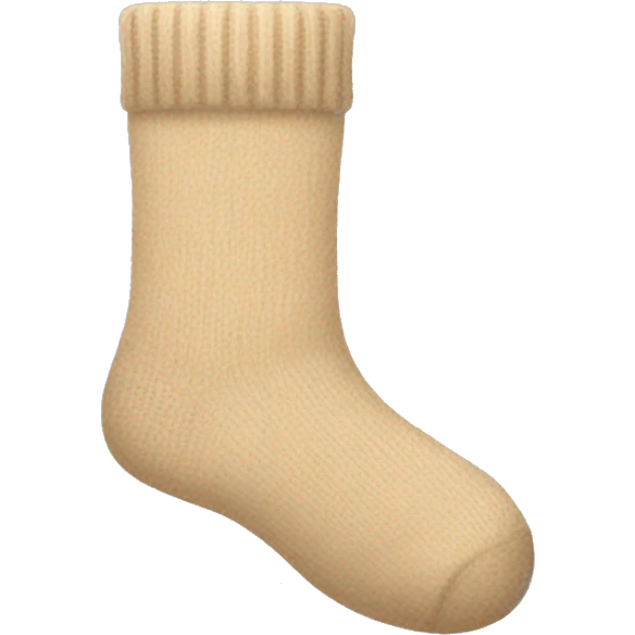 Beige socks emoji